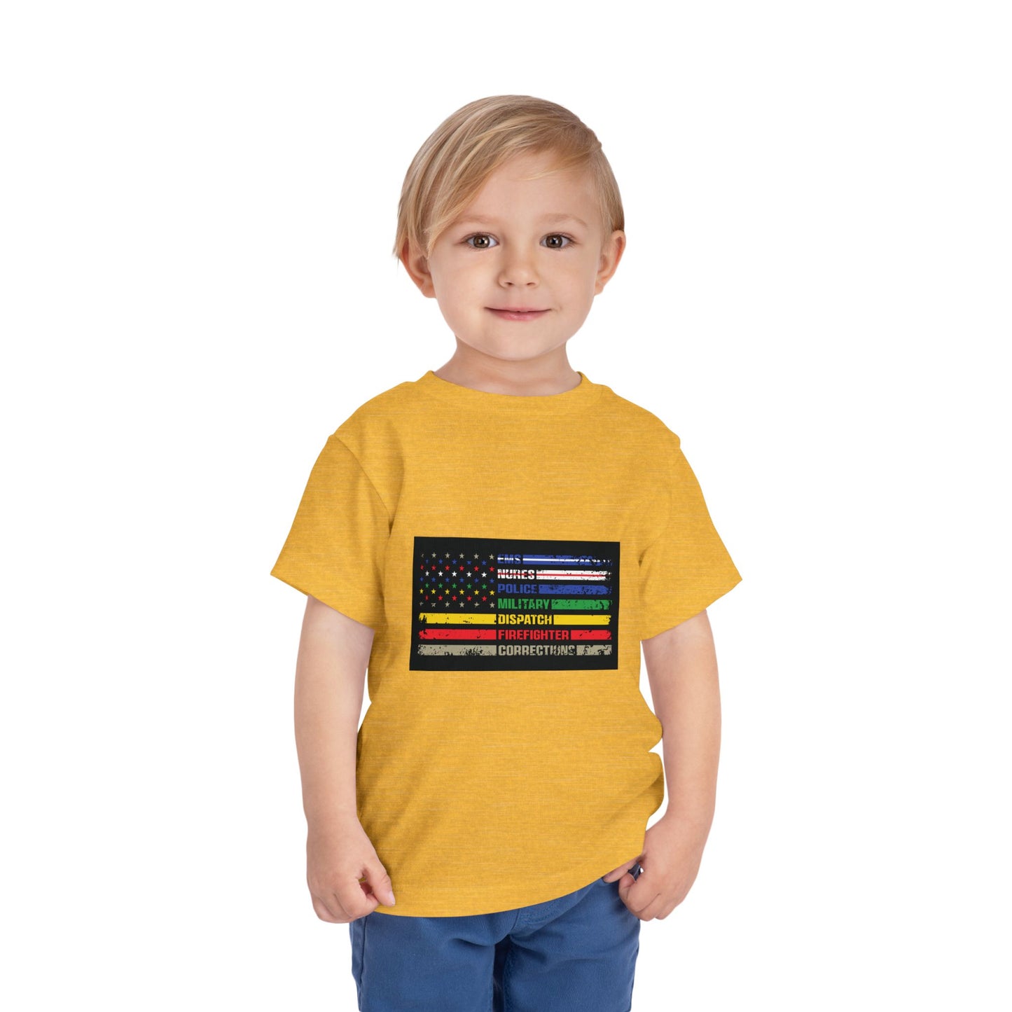 First Responder Toddler Unisex Short Sleeve Crewneck Tee