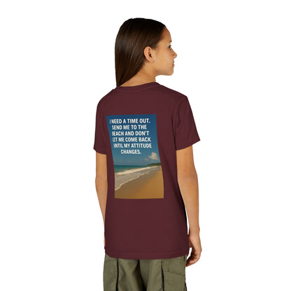 Time Out Youth Unisex Short Sleeve Crewneck Tee