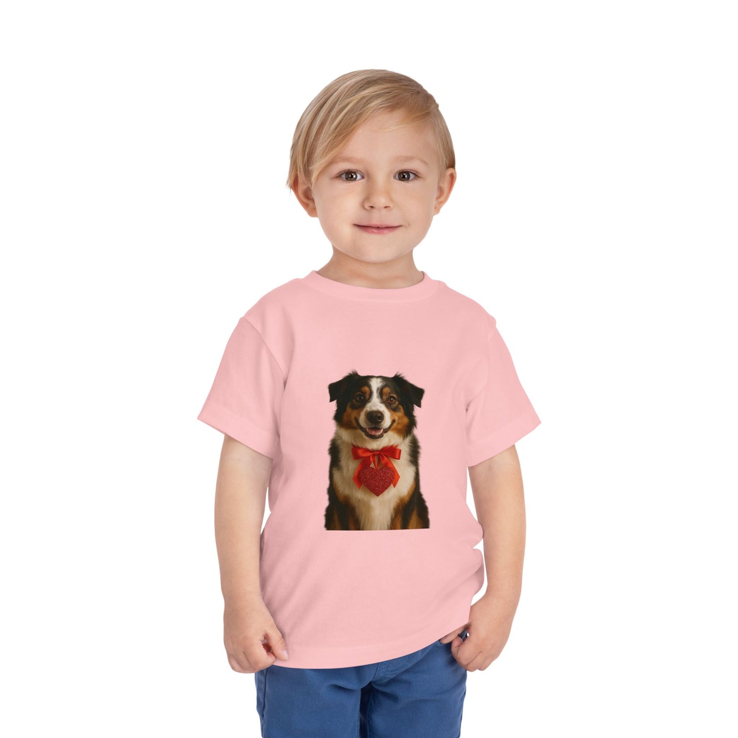 Cupid's Companion Aussie Toddler Unisex Short Sleeve Crewneck Tee