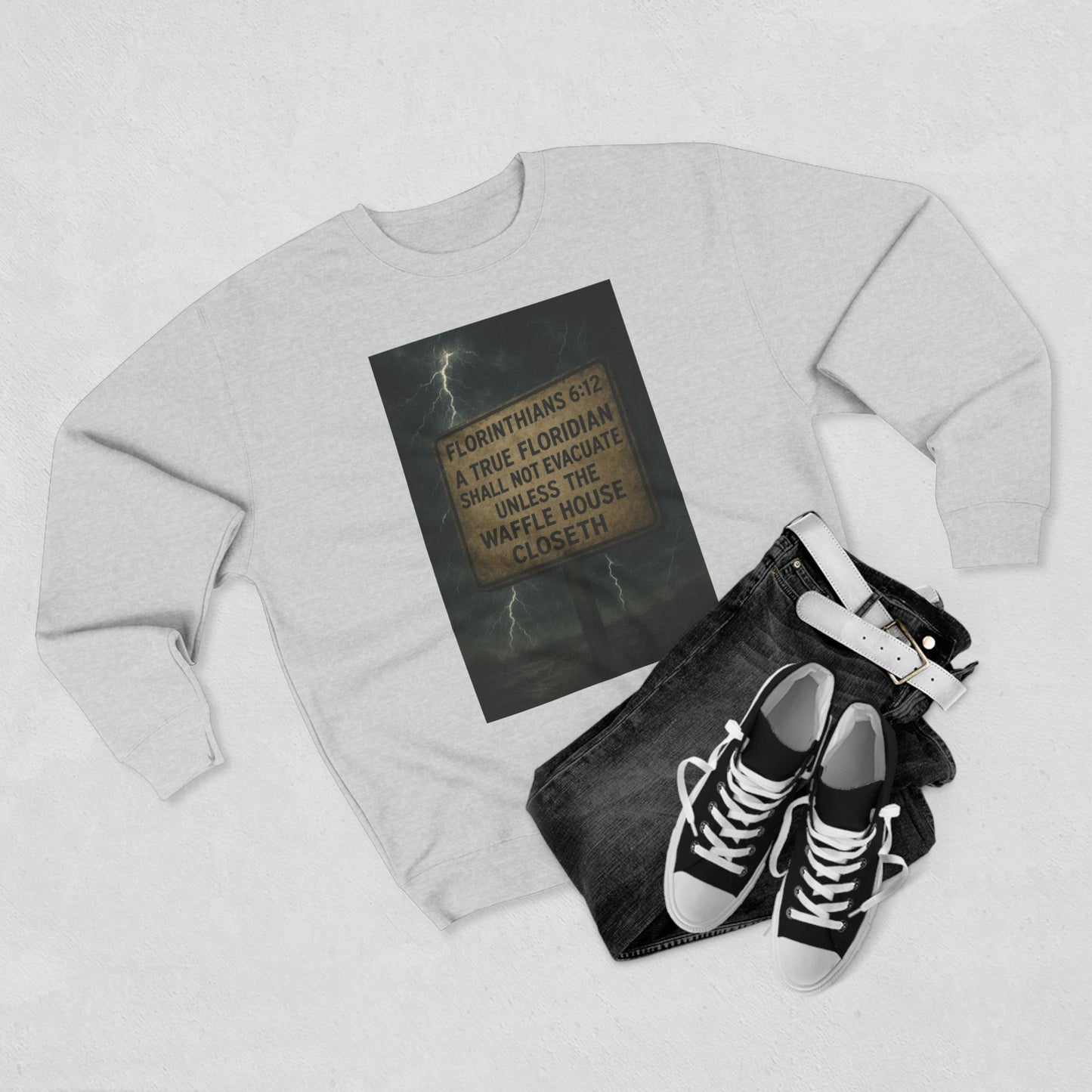 Florinthians 6:12 Unisex Crewneck Sweatshirt