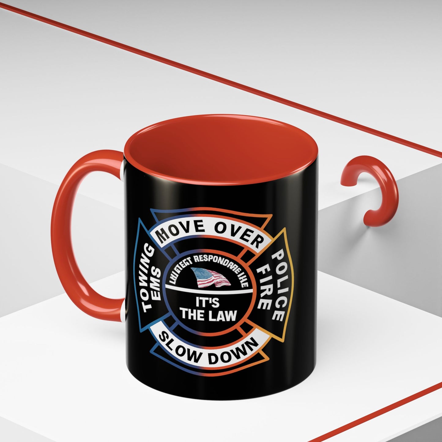Let First Responders Live 2-Tone Coffee Mug