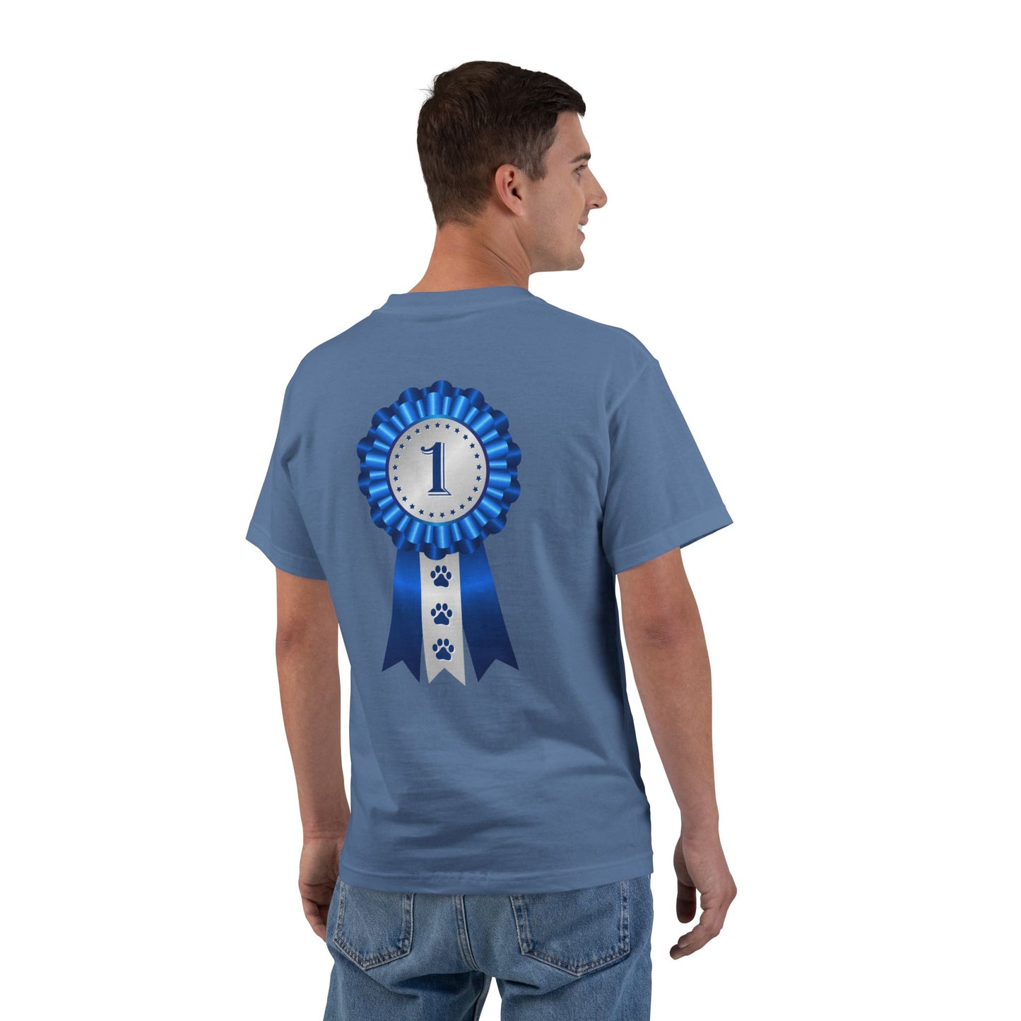 Show Ribbon Men's Short-Sleeve Crewneck Tee