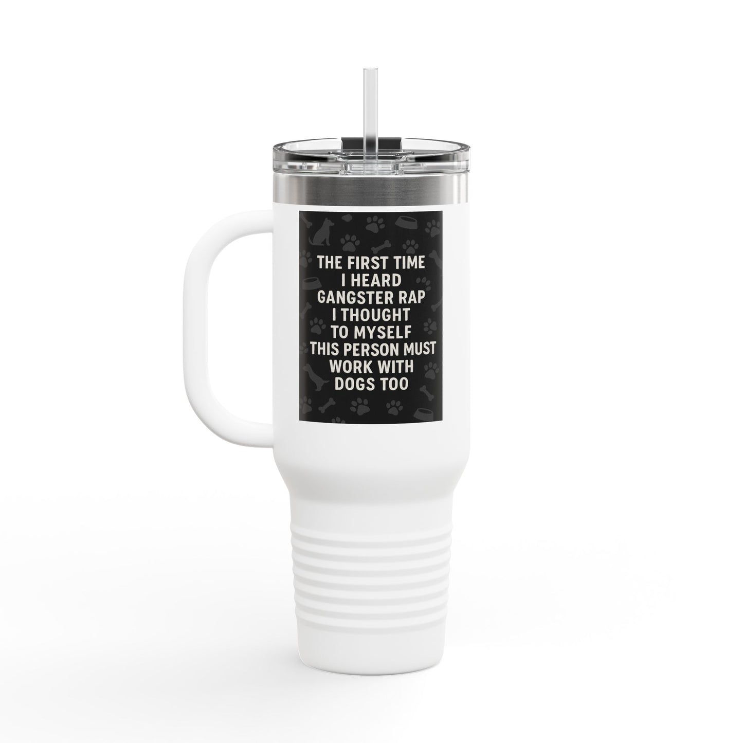 Gangster Rap Insulated Travel Mug