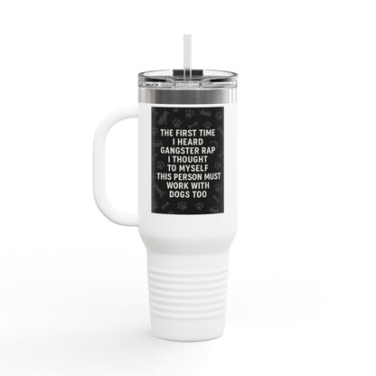 Gangster Rap Insulated Travel Mug