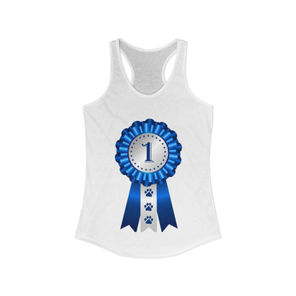 Show Ribbon Women's Racerback Tank
