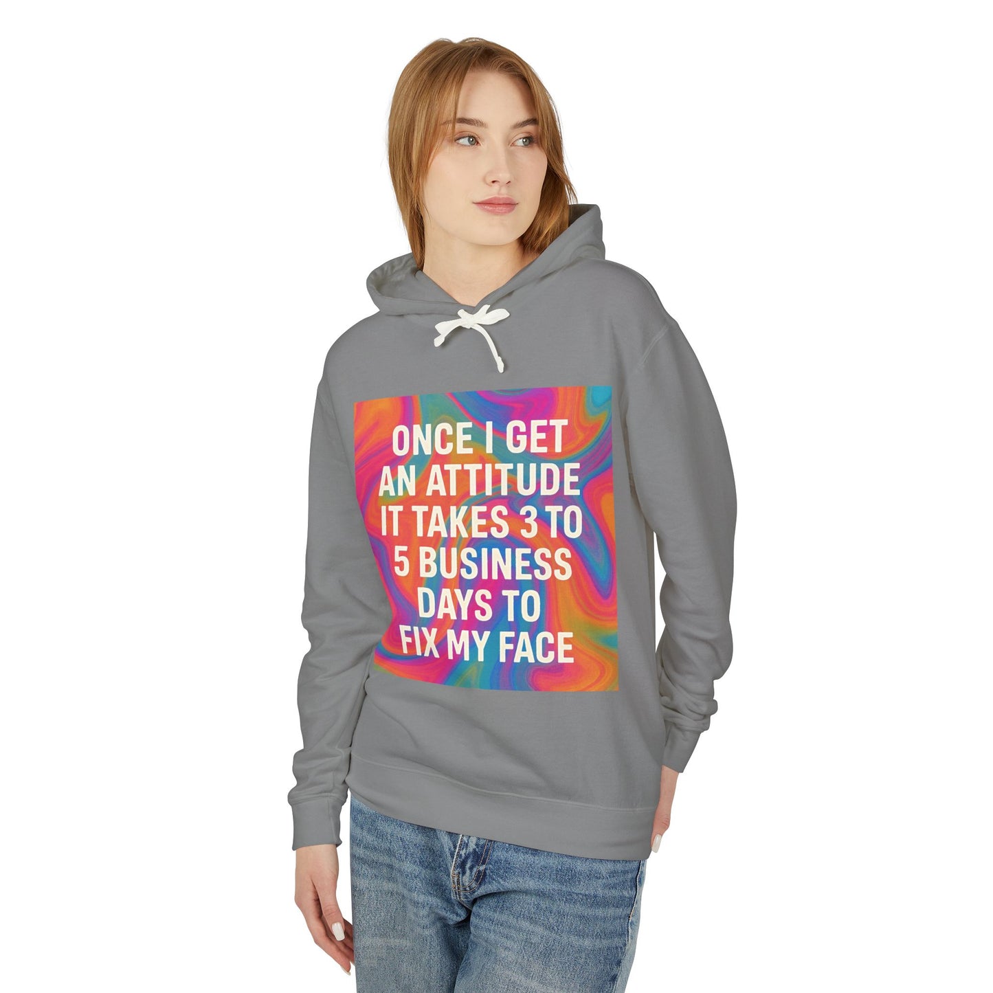 Fix My Face Unisex Lightweight Hoodie