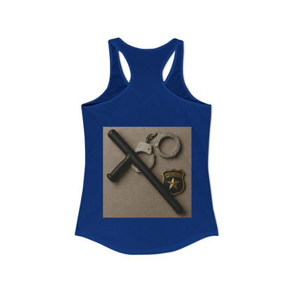 Law Enforcement Appreciation Women's Racerback Tank