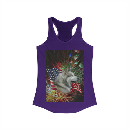 American Malamute Women's Racerback Tank