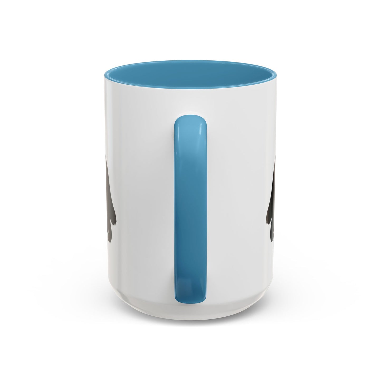 Newfie Silhouette 2-Tone Coffee Mug