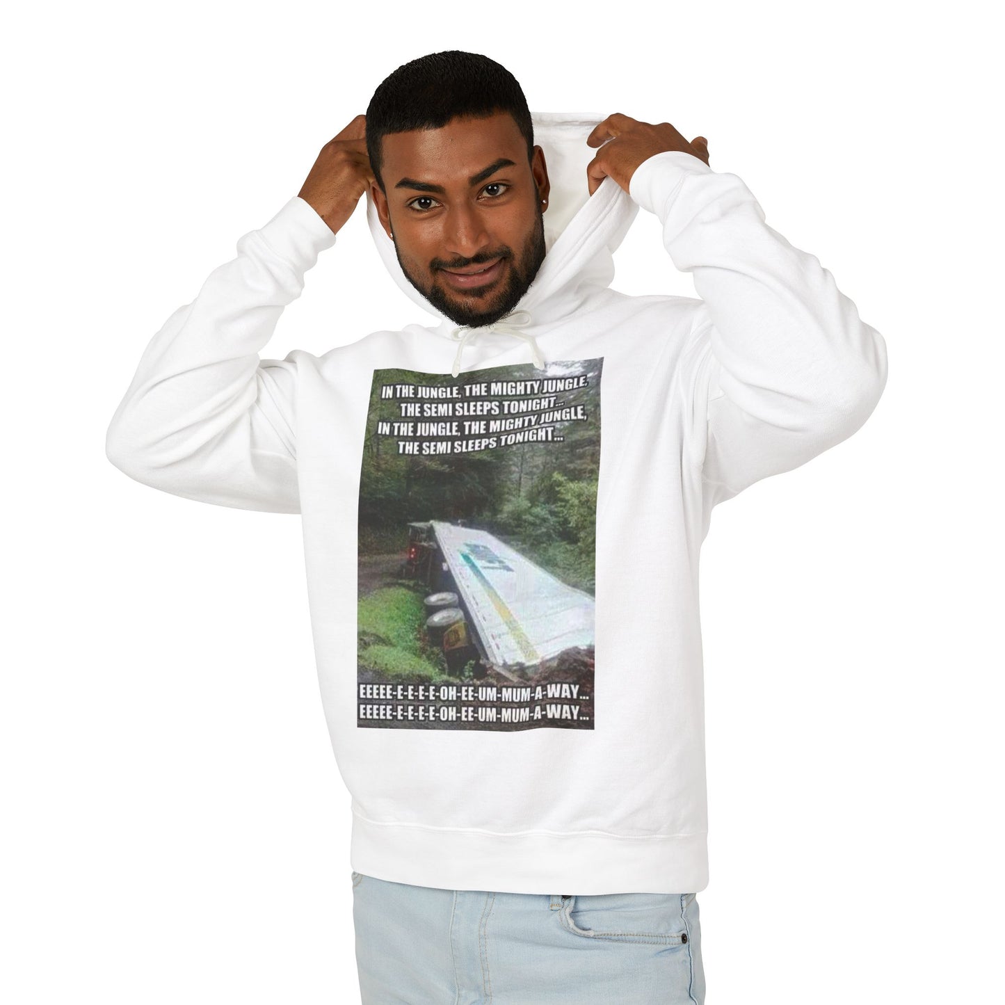 Semi Sleeps Unisex Lightweight Hoodie