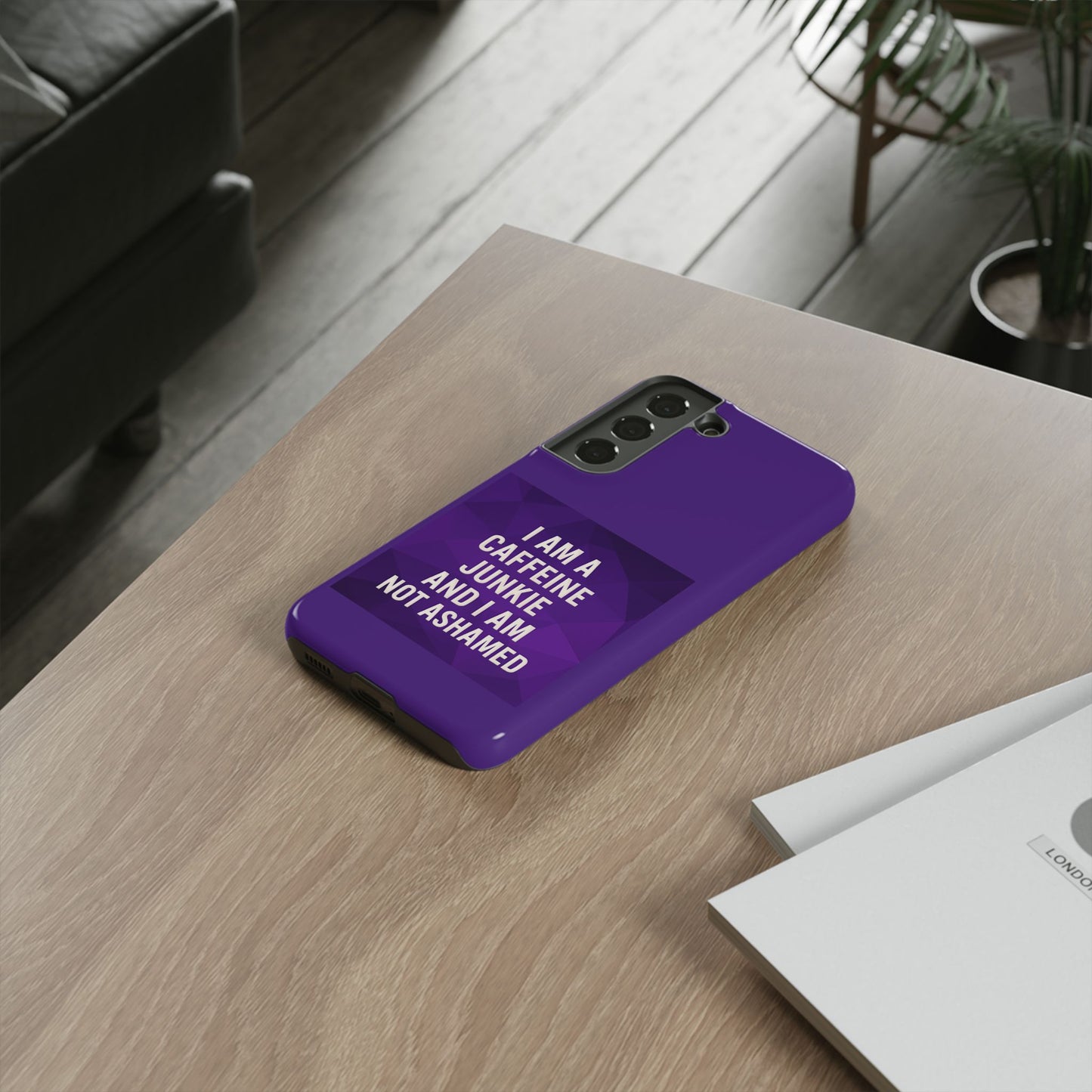 Caffeine Junkie Samsung Case
