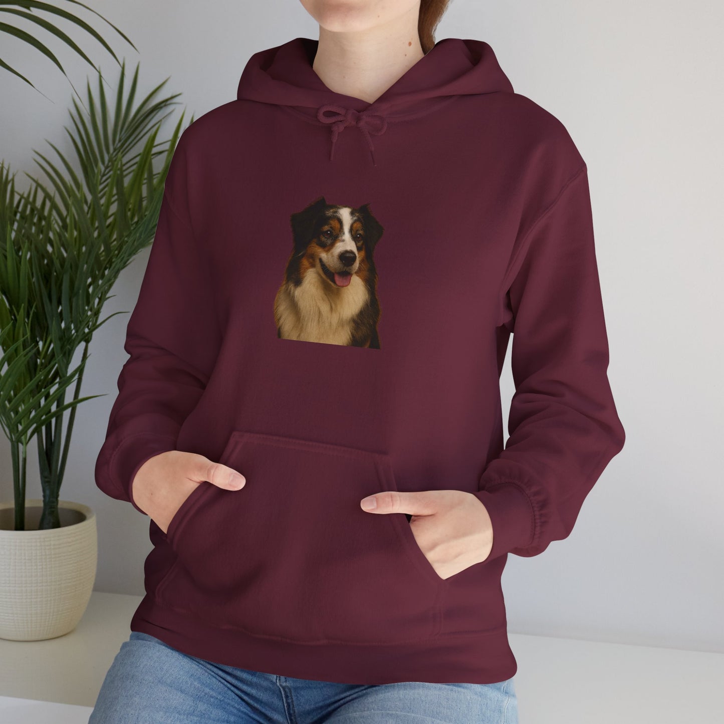 Aussie Head Unisex Hoodie