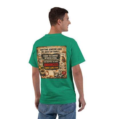 Unhinged Family Men's Short-Sleeve Crewneck Tee