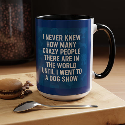 Never Knew 2-Tone Coffee Mug
