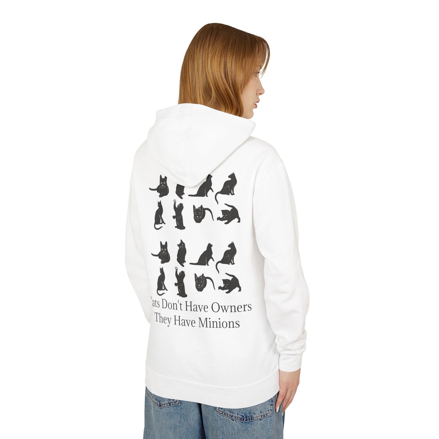 Cat Minions Unisex Lightweight Hoodie