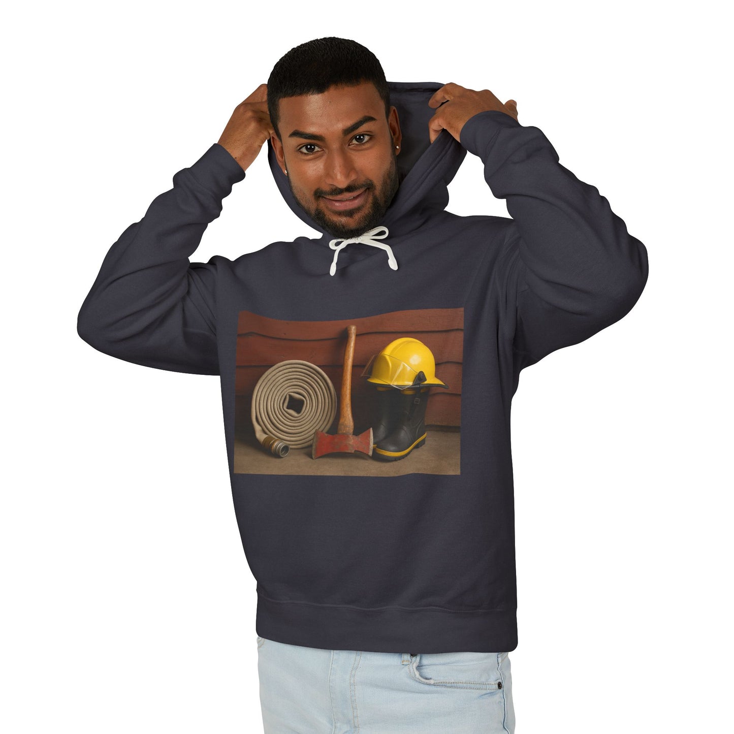 Fire/Rescue Appreciation Unisex Lightweight Hoodie