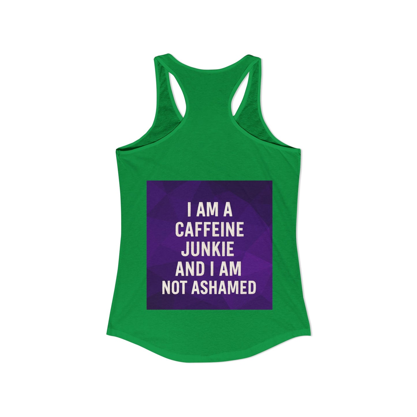Caffeine Junkie Women's Racerback Tank