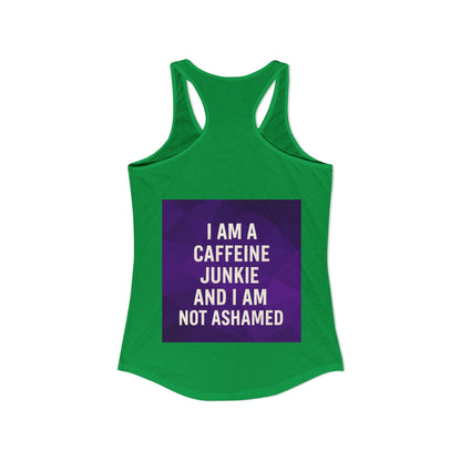 Caffeine Junkie Women's Racerback Tank