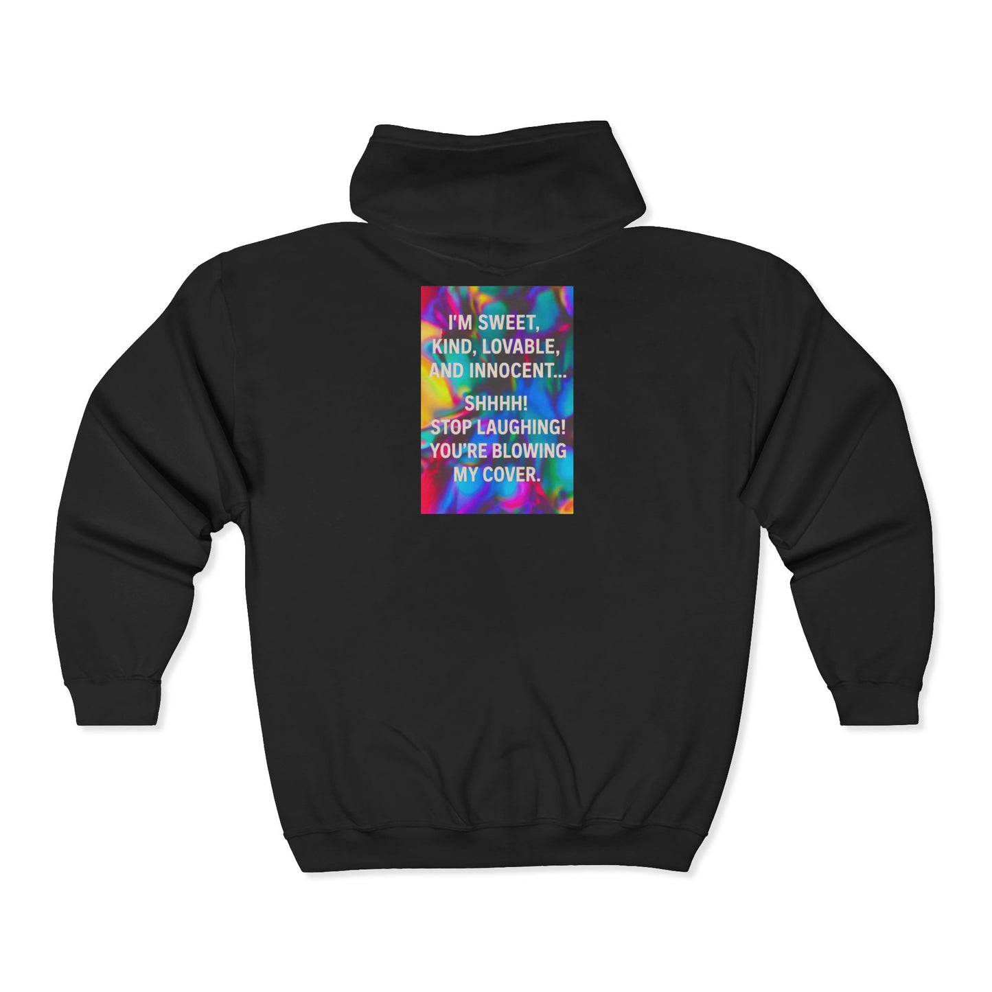 Blowing My Cover Unisex Full Zip Hoodie