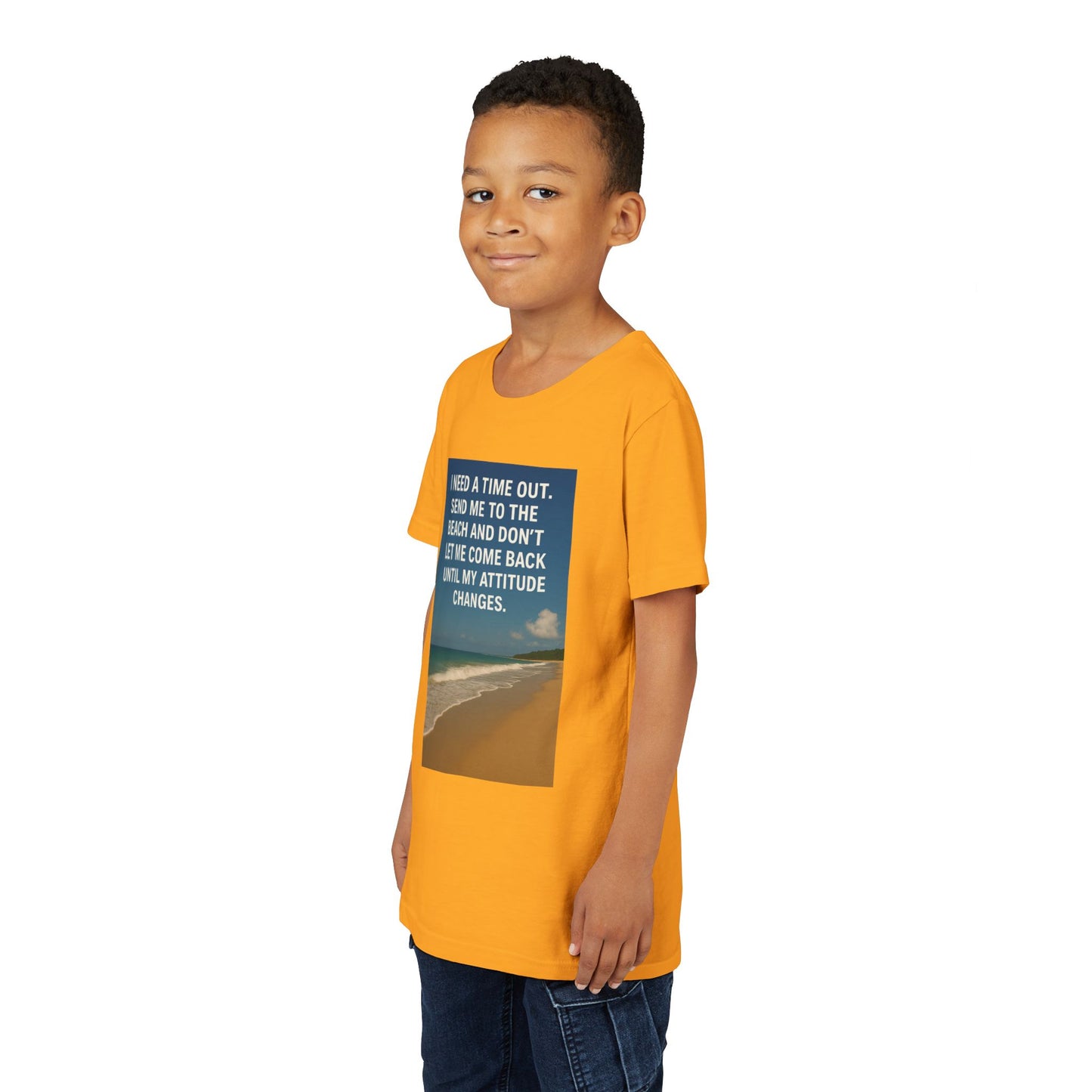 Time Out Youth Unisex Short Sleeve Crewneck Tee