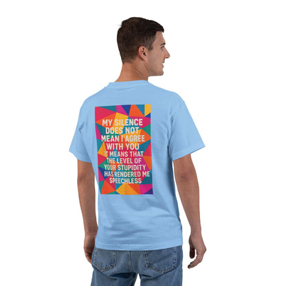 Speechless Men's Short-Sleeve Crewneck Tee