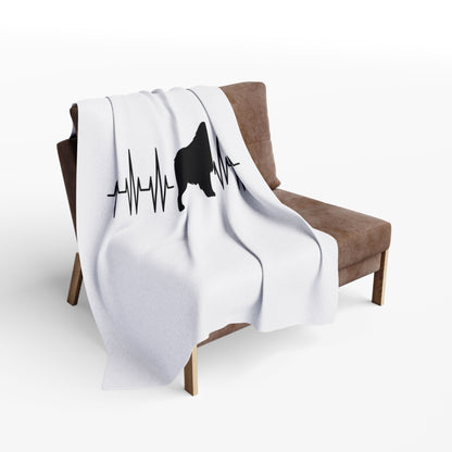 My Heart Beats For Aussies Arctic Fleece Blanket