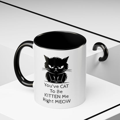KITTEN Me 2-Tone Coffee Mug