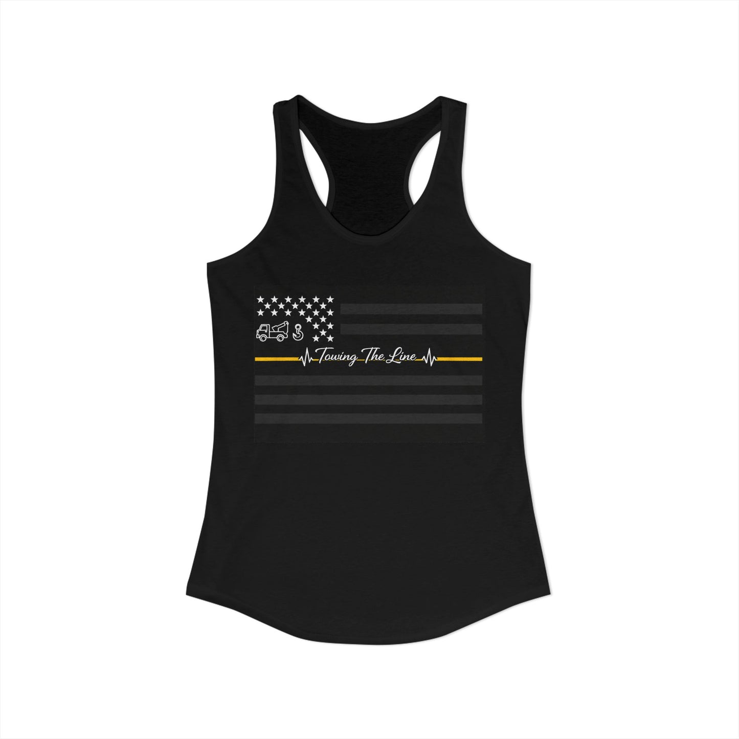 Thin Yellow Line Women's Racerback Tank
