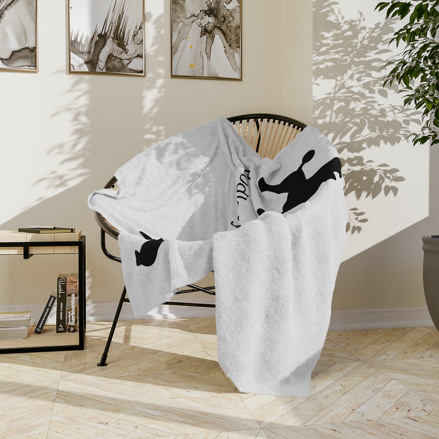Not Dogs Velveteen Microfiber Blanket