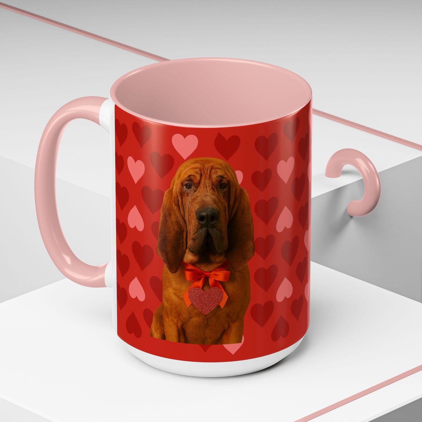 Cupid's Companion Bloodhound 2-Tone Coffee Mug