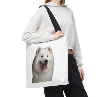 Samoyed Head Tote Bag