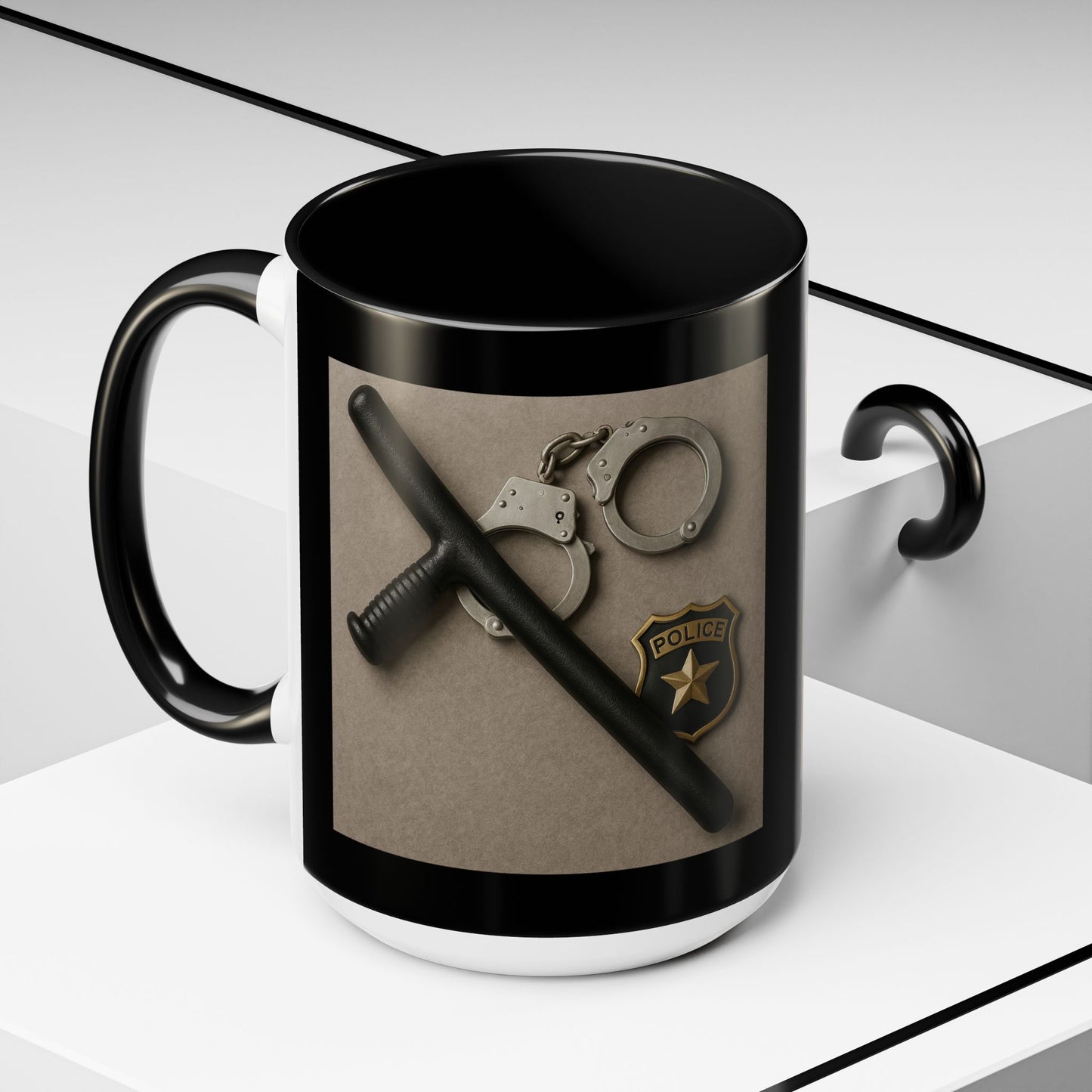 Law Enforcement Appreciation 2-Tone Coffee Mug