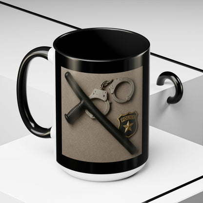 Law Enforcement Appreciation 2-Tone Coffee Mug