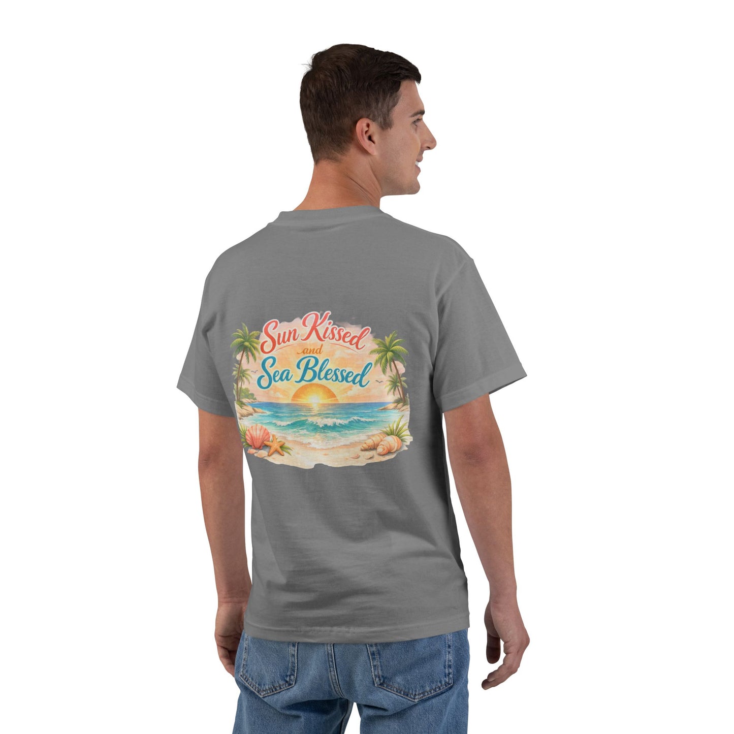 Sun Kissed Men's Short-Sleeve Crewneck Tee