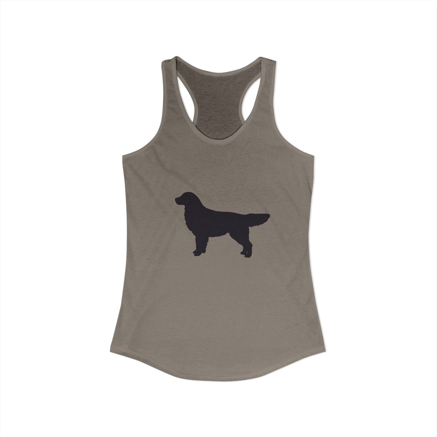 Golden Silhouette Women's Racerback Tank