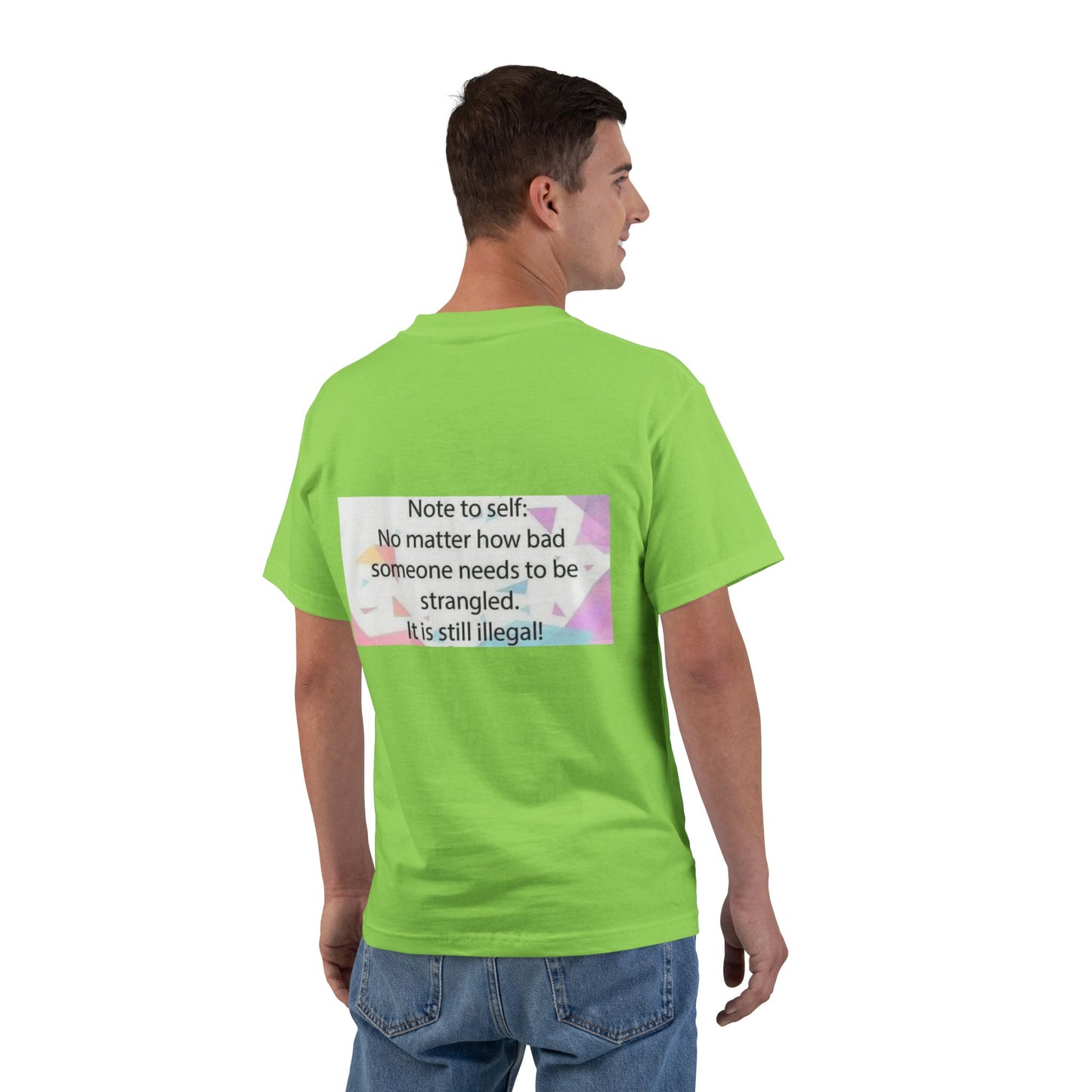 Note To Self Men's Short-Sleeve Crewneck Tee
