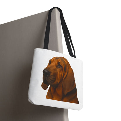 Bloodhound Head Tote Bag