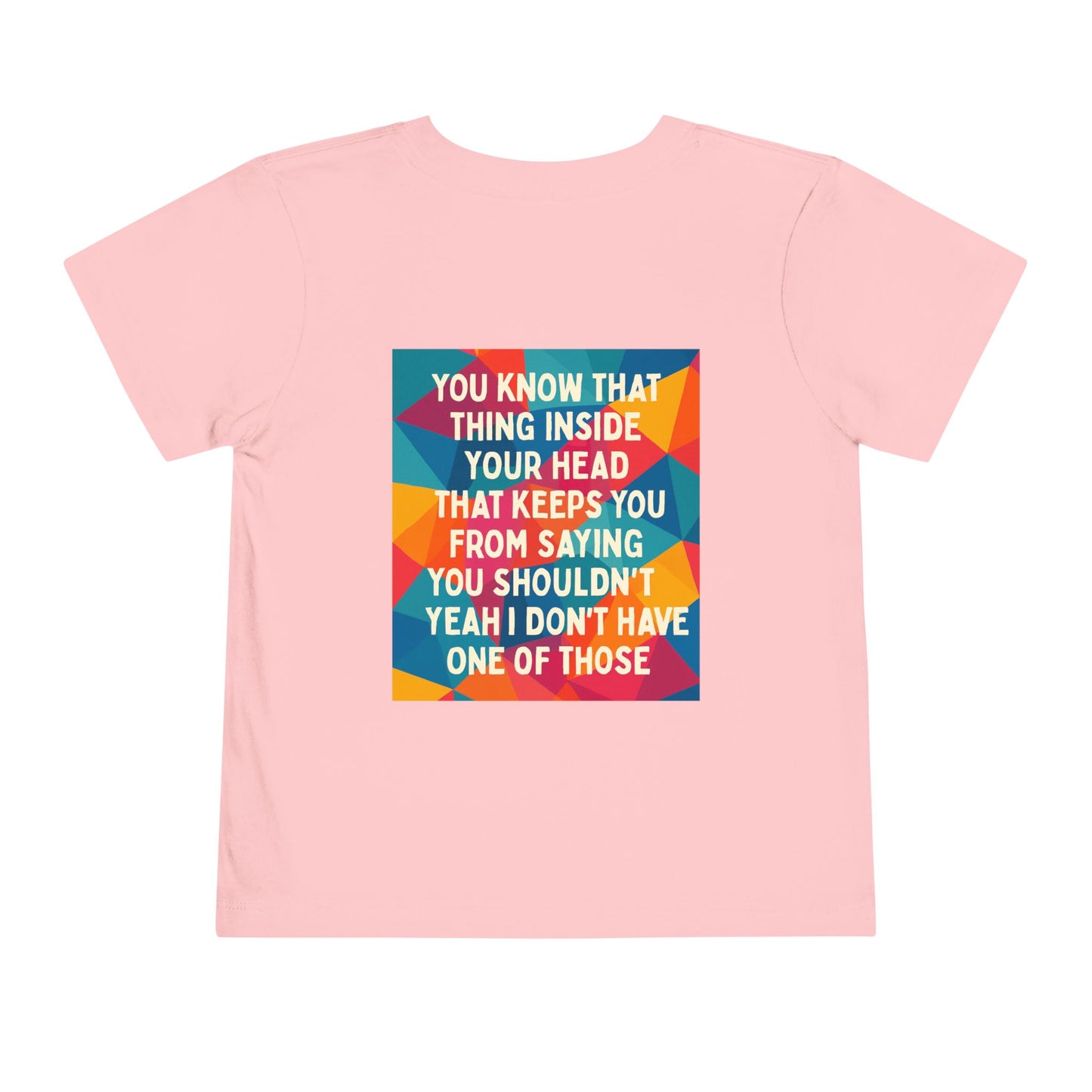 No Filter Toddler Unisex Short Sleeve Crewneck Tee