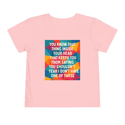 No Filter Toddler Unisex Short Sleeve Crewneck Tee