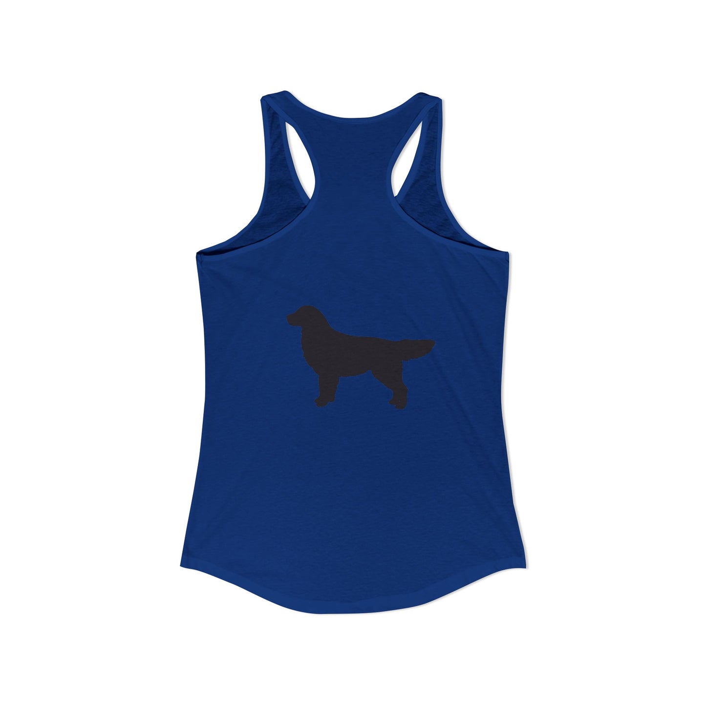 Golden Silhouette Women's Racerback Tank