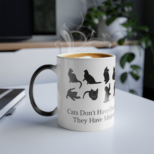 Cat Minions Color Changing Mug