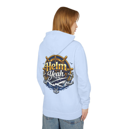 Helm Yeah Unisex Lightweight Hoodie