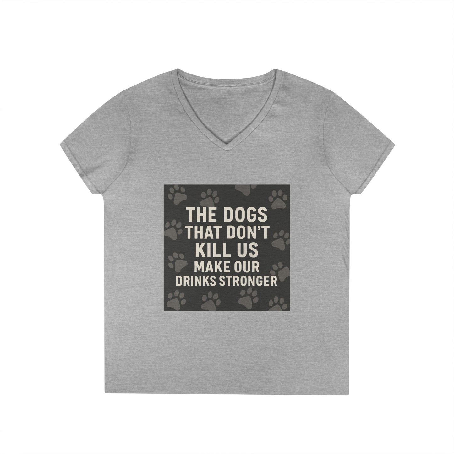 Drinks Stronger Women's V-Neck T-Shirt