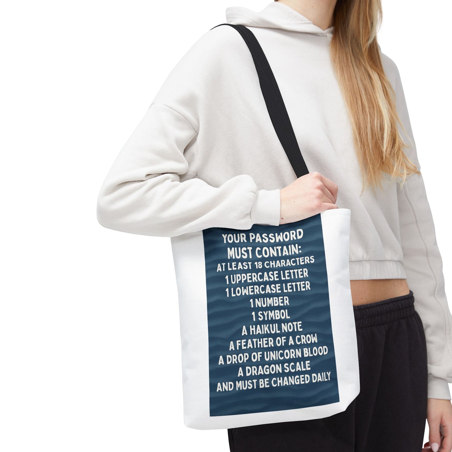 Password Tote Bag