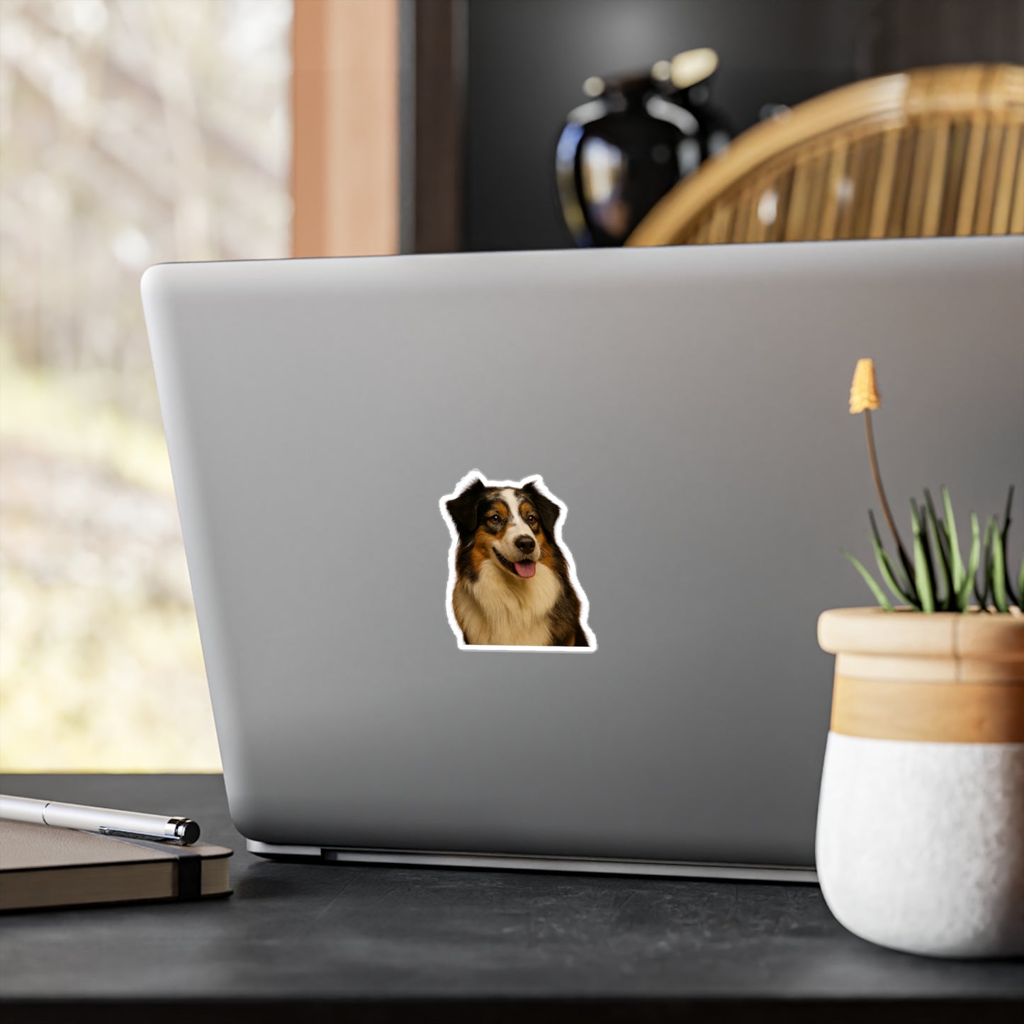 Aussie Head Vinyl Decal