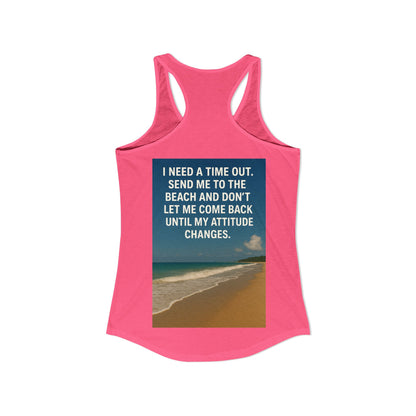 Time Out Women's Racerback Tank