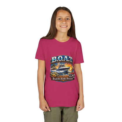 B.O.A.T. Youth Unisex Short Sleeve Crewneck Tee