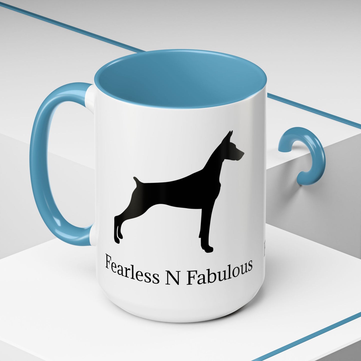 Fearless N Fabulous 2-Tone Coffee Mug