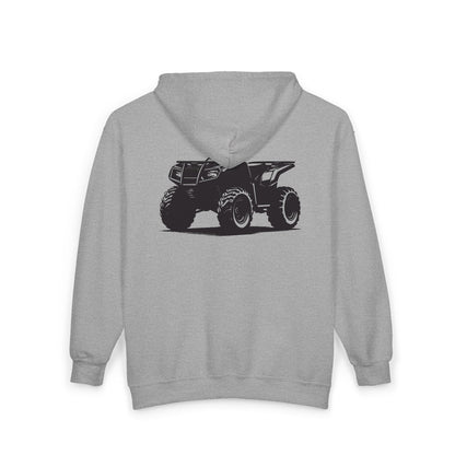 Off The Beaten Path Quad Unisex Full Zip Hoodie