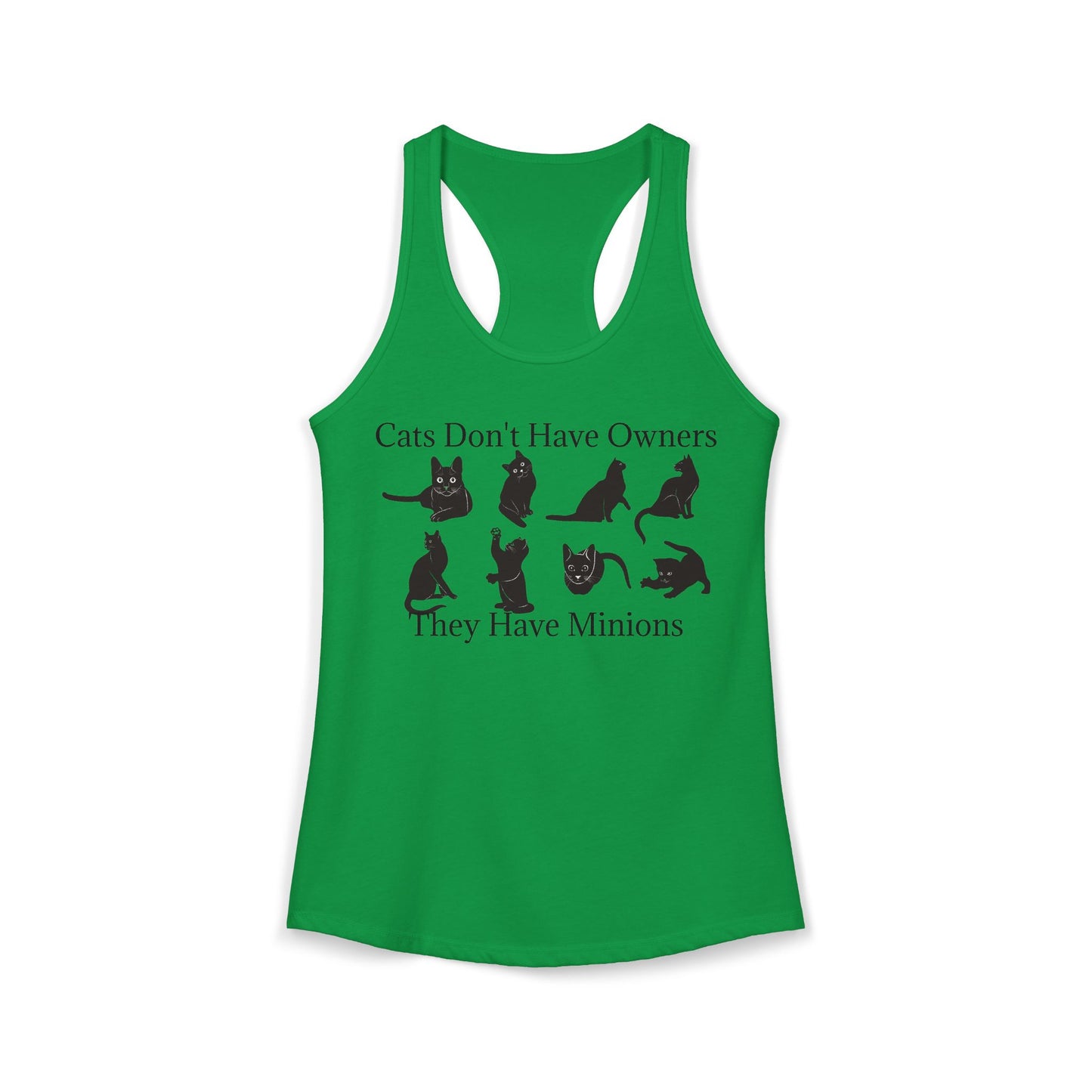 Cat Minions Women's Racerback Tank